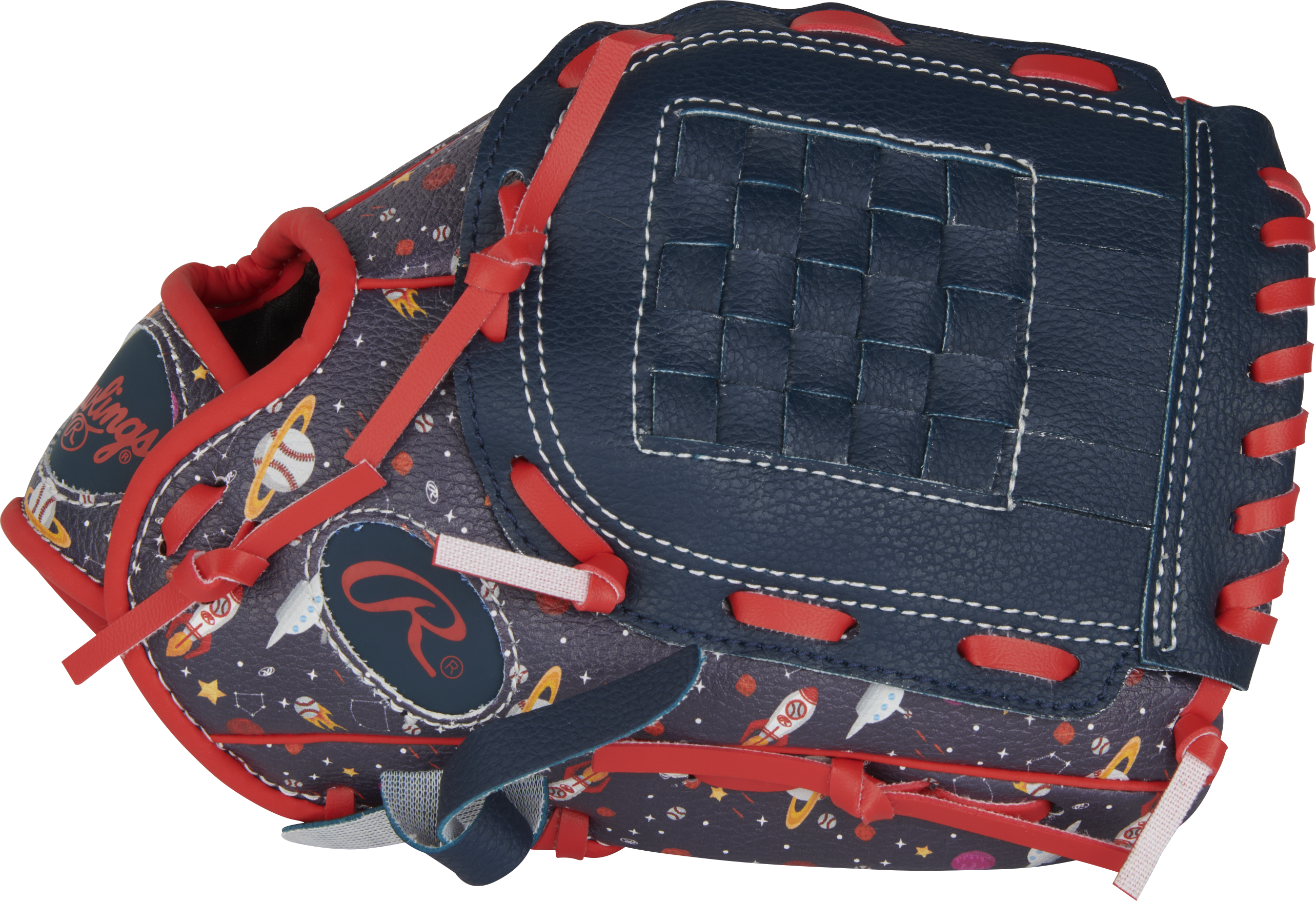 Rawlings Players Series Youth 10-Inch Baseball Glove - Right Hand Thrower - Navy/Space Print