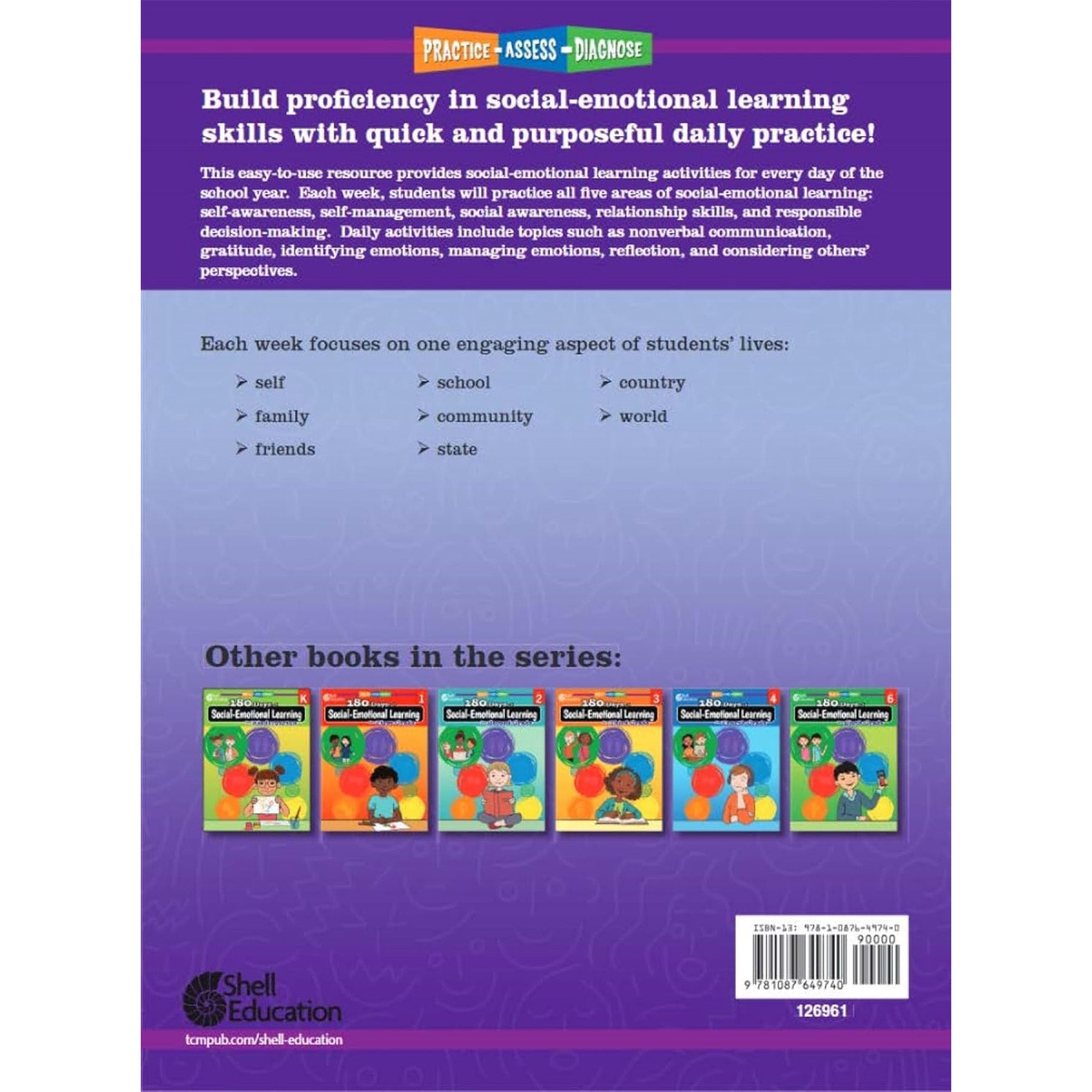 180 Days of Social-Emotional Learning for Fifth Grade