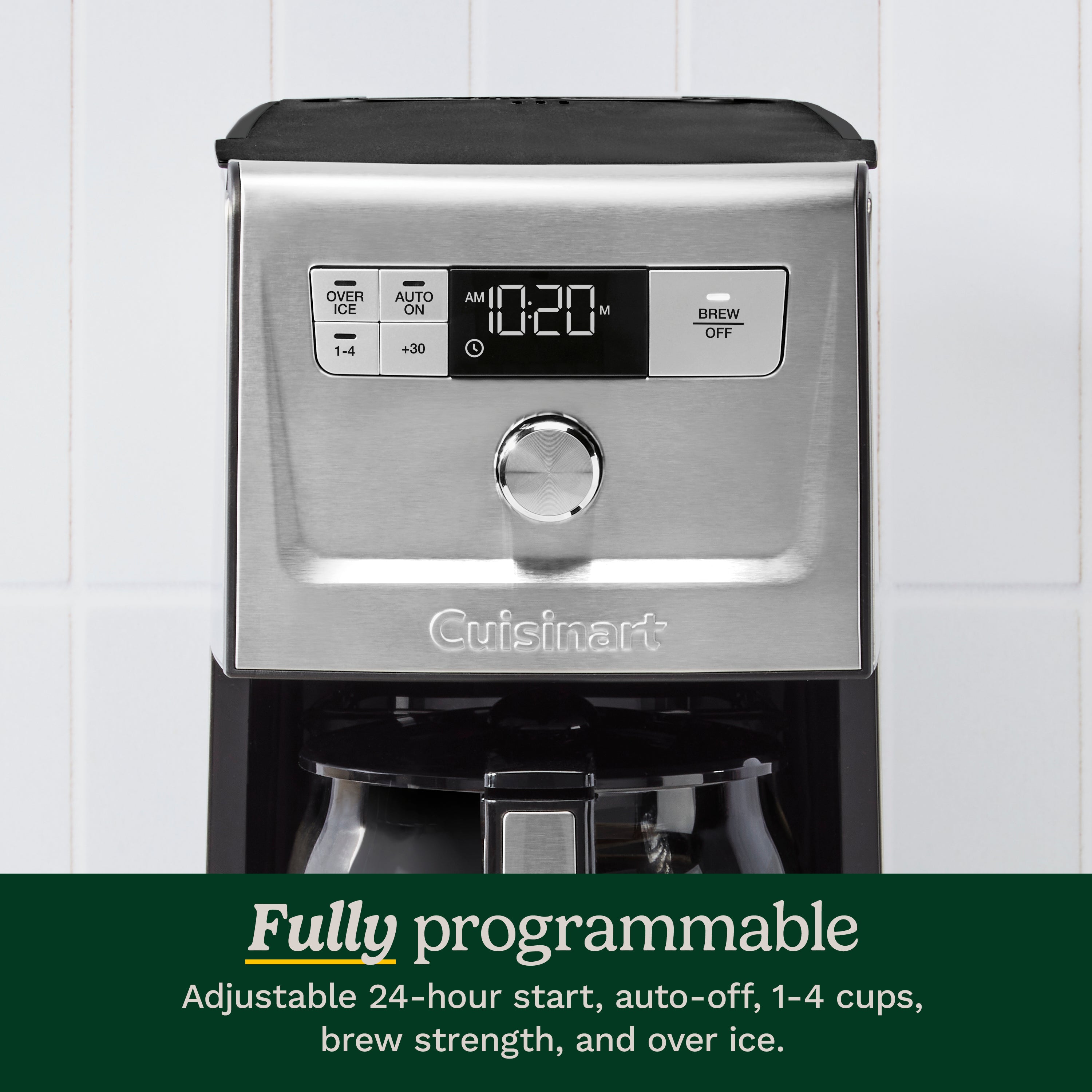 14-Cup PerfecTemp® 14-Cup Coffee Maker with Over Ice - Black Stainless