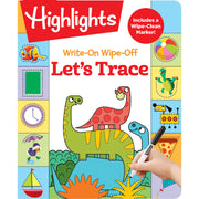 Let's Trace Write-On Wipe-Off Fun to Learn Activity Book