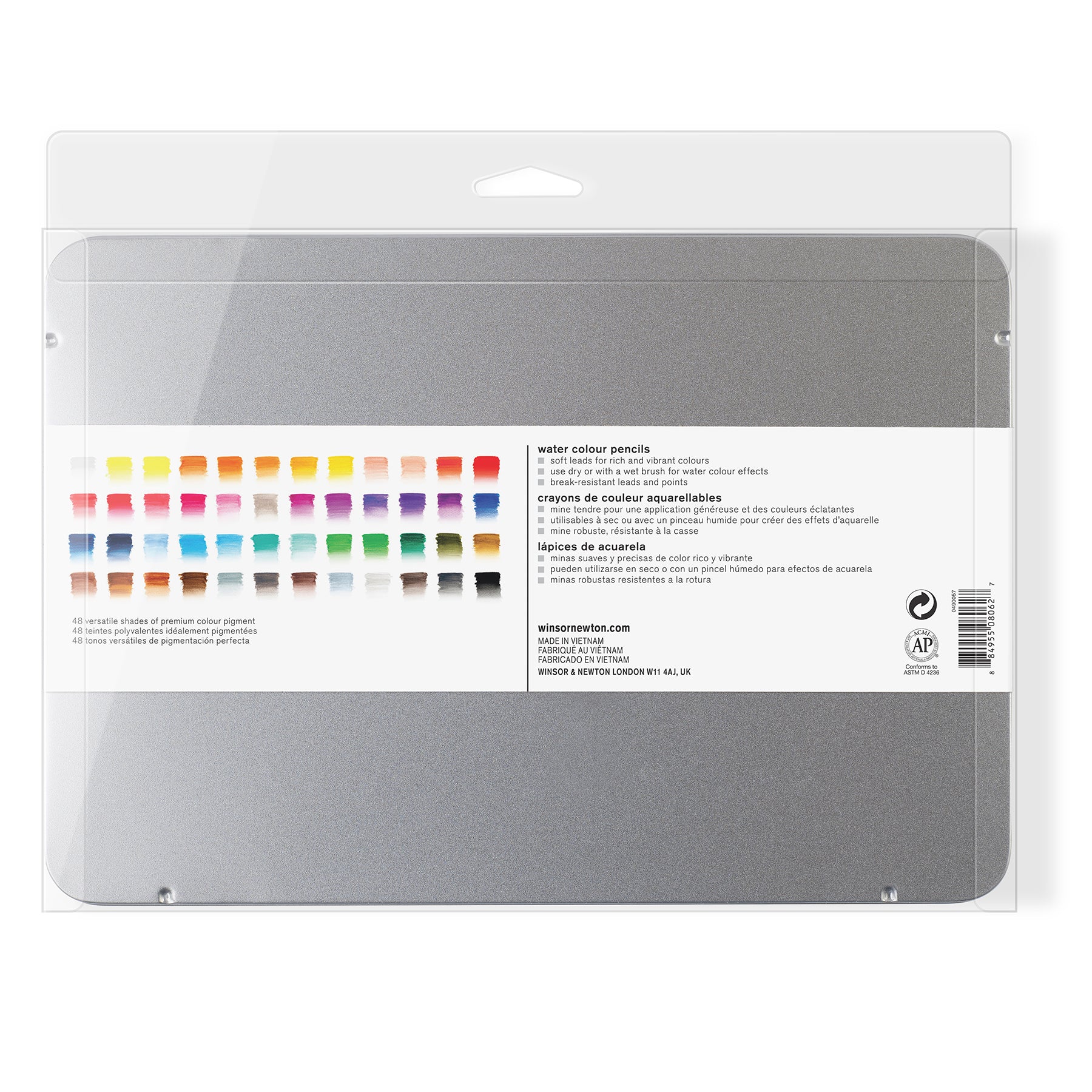WN Studio Collection Watercolour Pencil Tin - 48pc