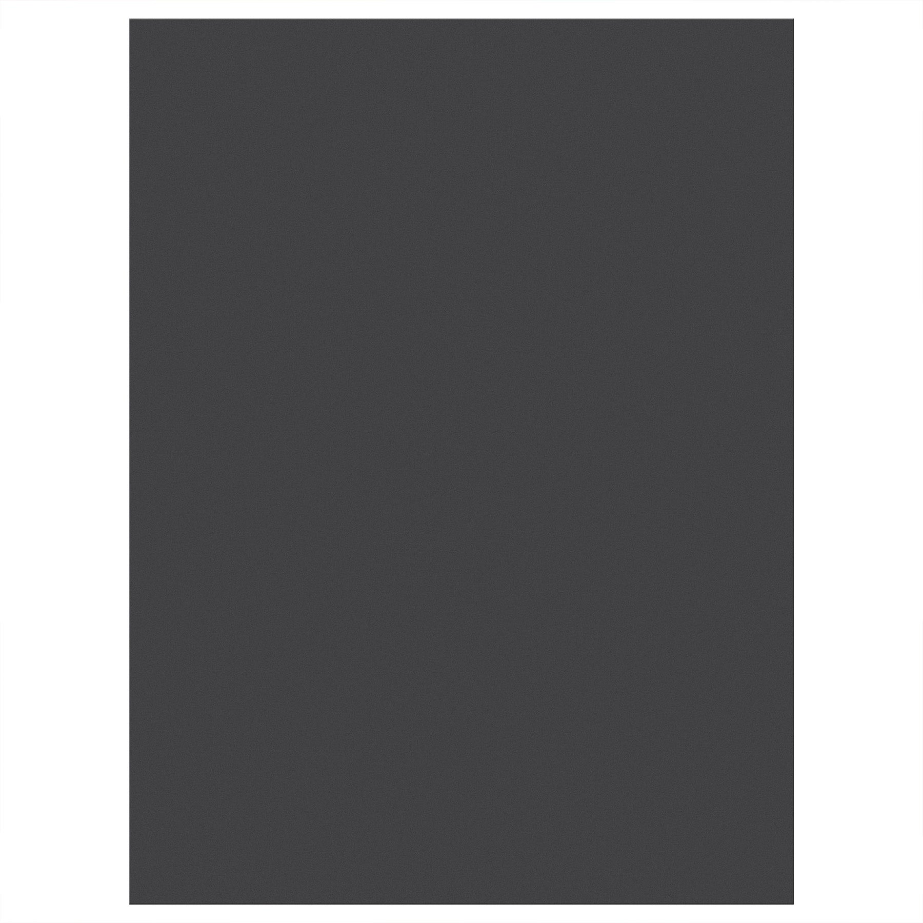 Construction Paper, Medium Weight, Black, 9" x 12", 50 Sheets