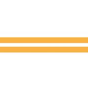 (2 PK) DECO TRIM YELLOW