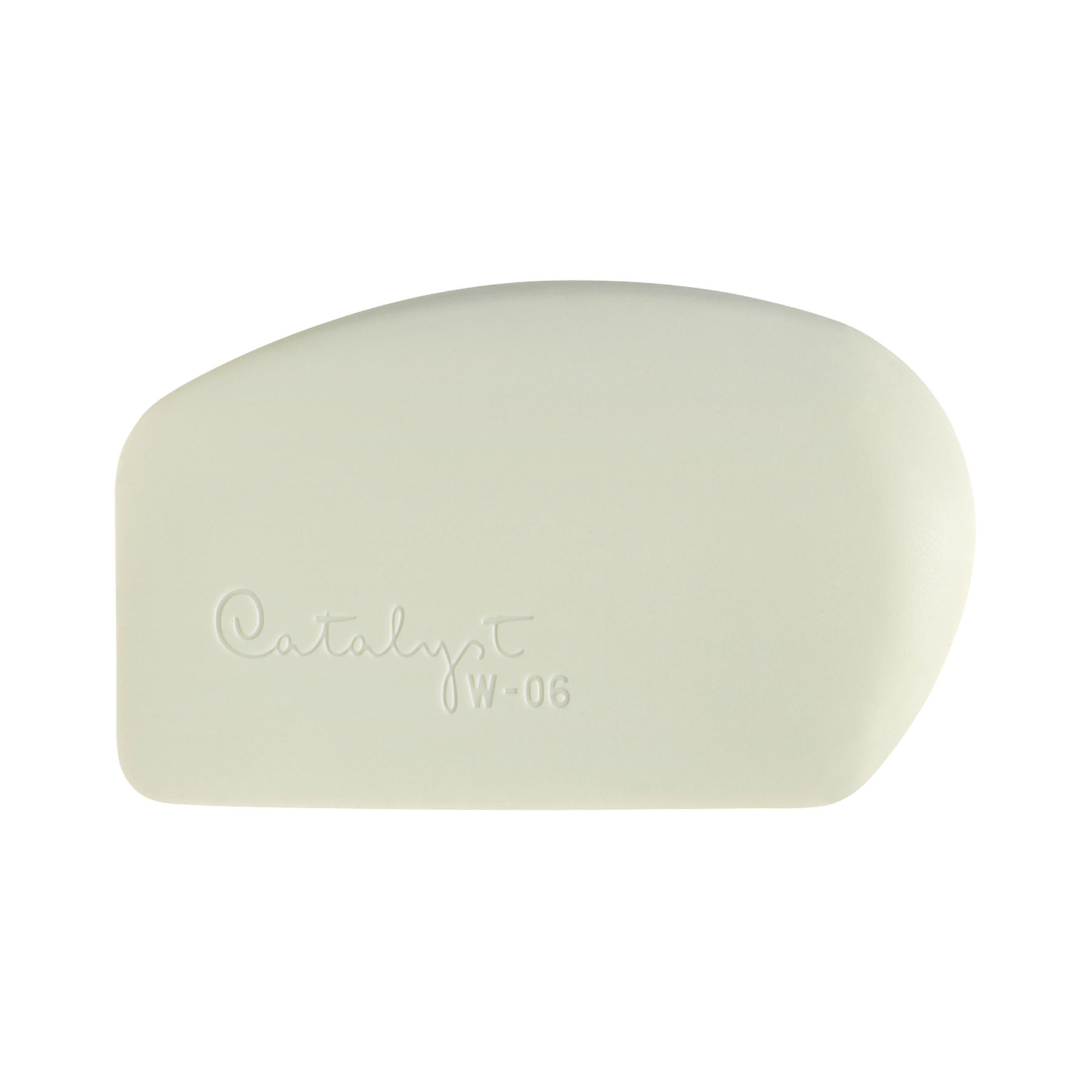 Catalyst Tool Wedge, Silicone, Mixed Media Paintbrush, White, Size 6, 1 Count