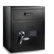 AdirOffice 1.1 cu. ft. Steel Digital Depository Safe with Digital keypad with 30 Key Cabinet