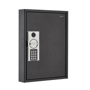 60-Key Steel Heavy-Duty Digital Lock Key Cabinet, Black