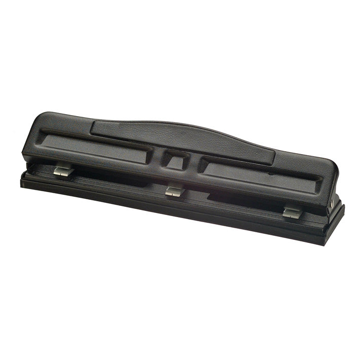 Adjustable 2-3 Hole Punch, Padded Handle, 11 Sheet Capacity