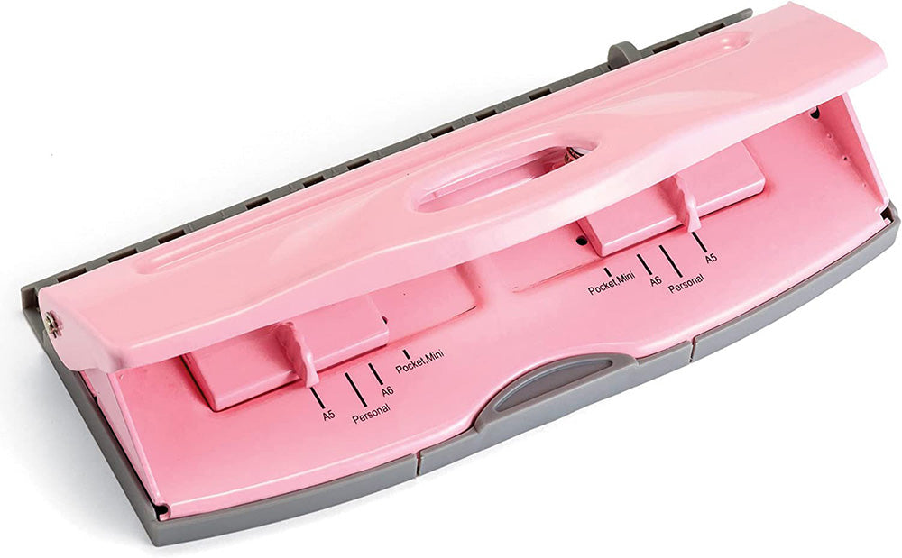 Diary 6 Hole Punch, Pink