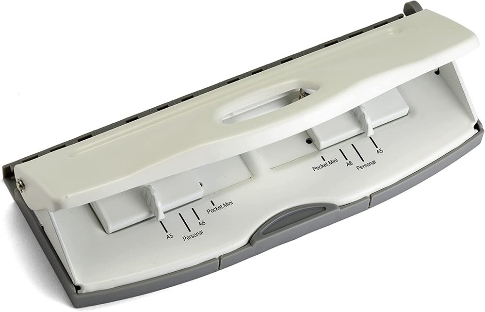 Diary 6 Hole Punch, White