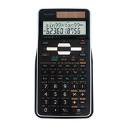 Advanced Scientific Calculator with 2 Line Display & Solar Power