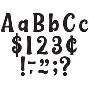 Black 4" Wild Whimsy Letters Combo Pack, Pack of 270