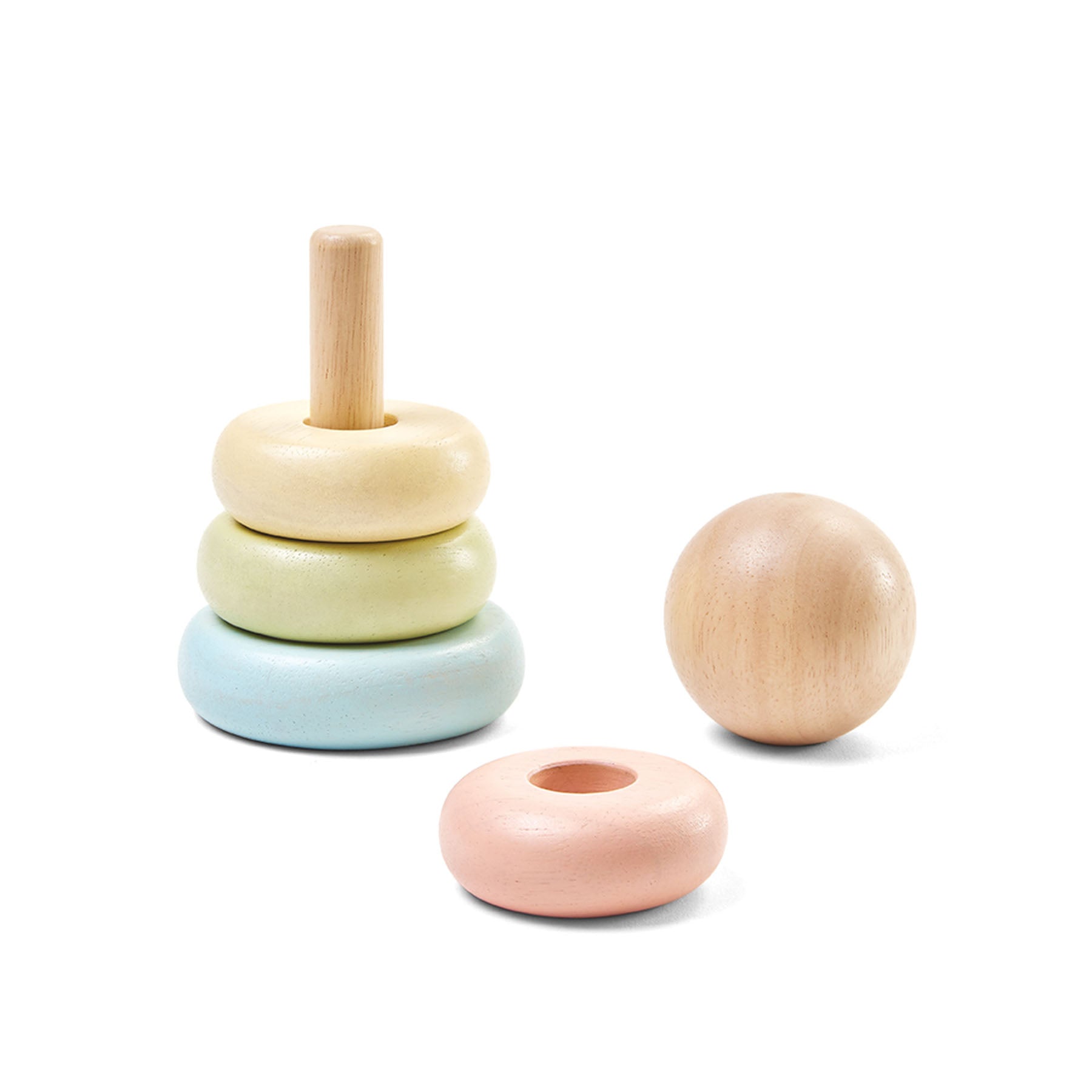 First Stacking Ring Baby Toy - Pastel