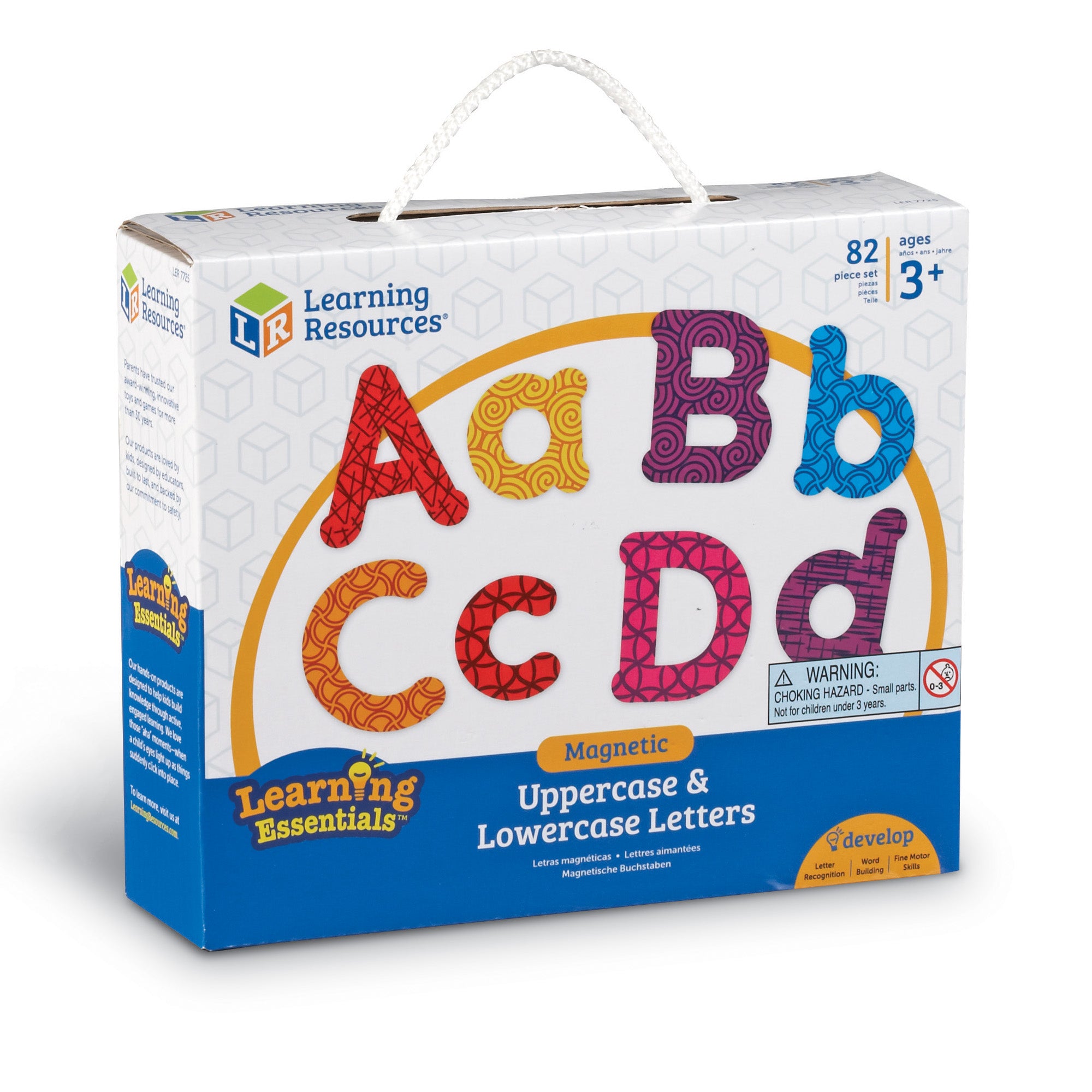 Magnetic Uppercase & Lowercase Letters, 82-Piece Set