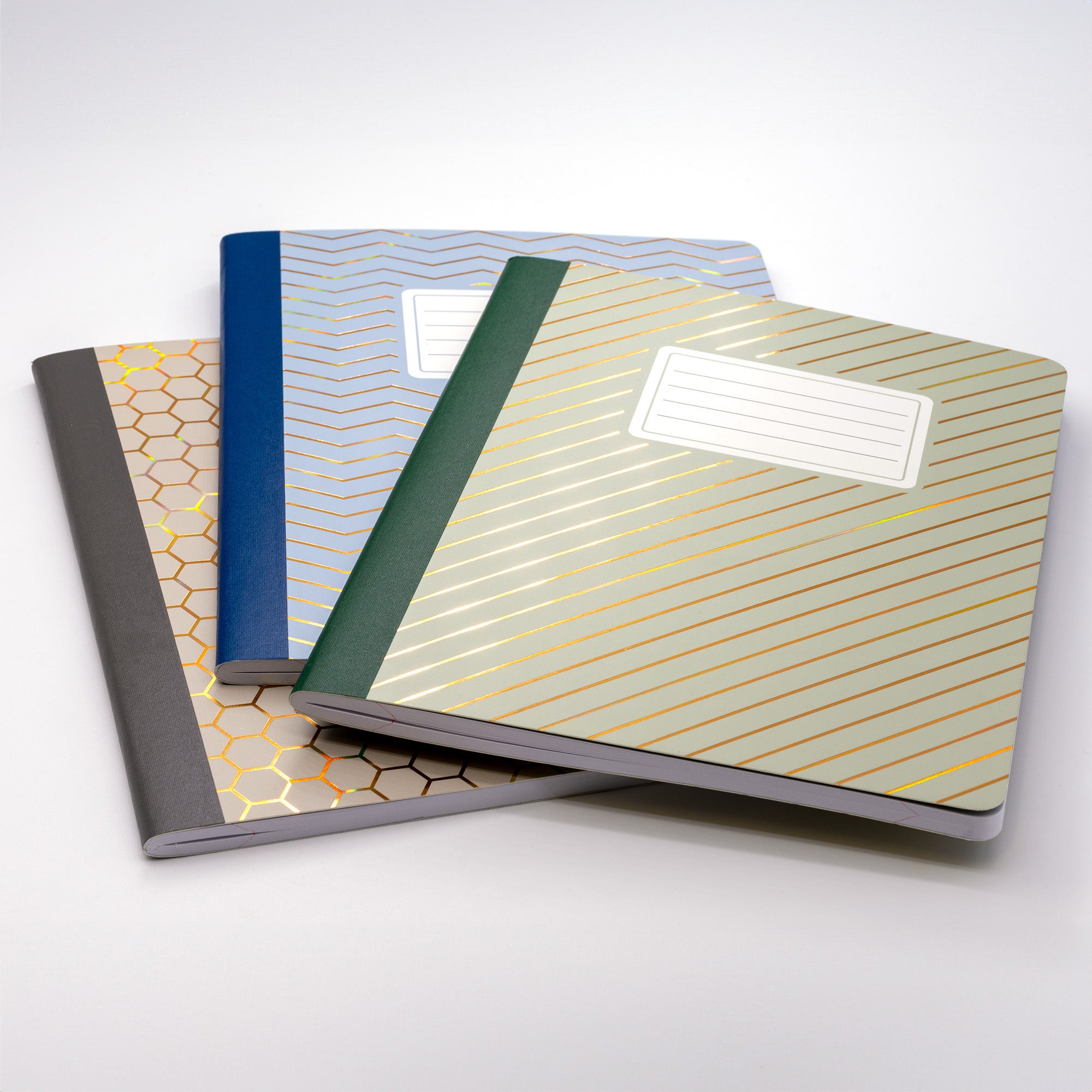 Haze B5 Composition Book, 7" x 10", Pack of 3