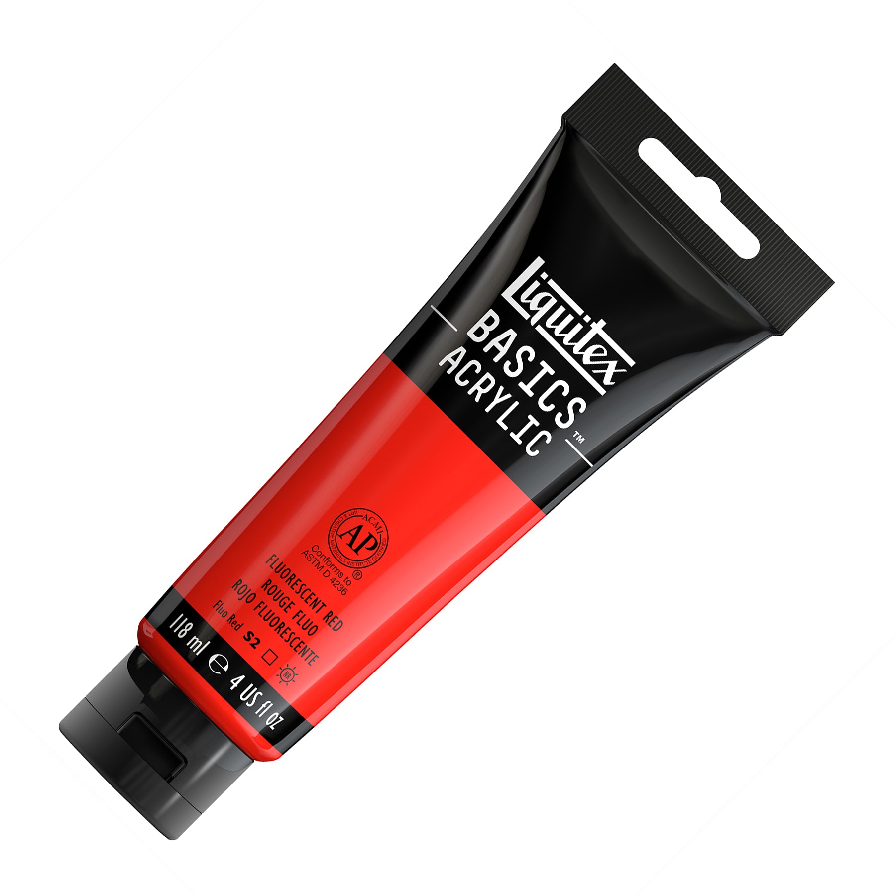 LQ BASICS 118ml tube - Fluorescent Red