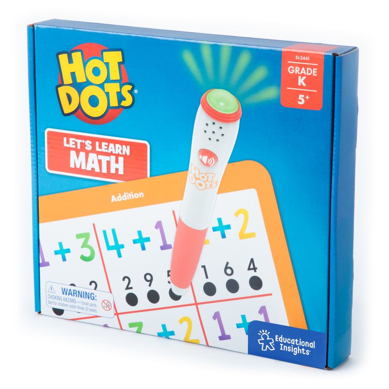 Hot Dots® Let'S Learn Kindergarten Math!