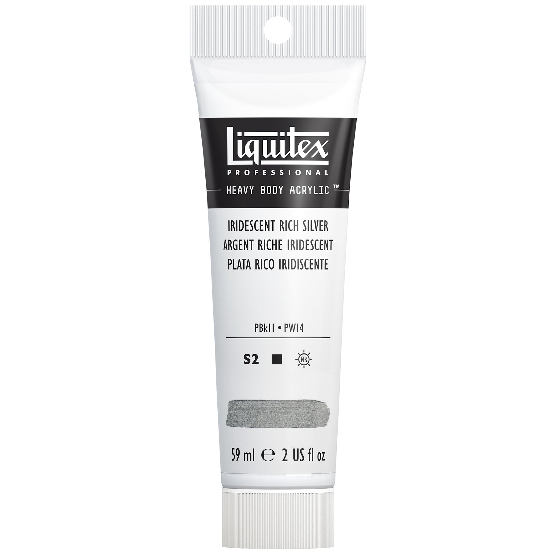 HB 59ml tube - Iridescent Rich Silver