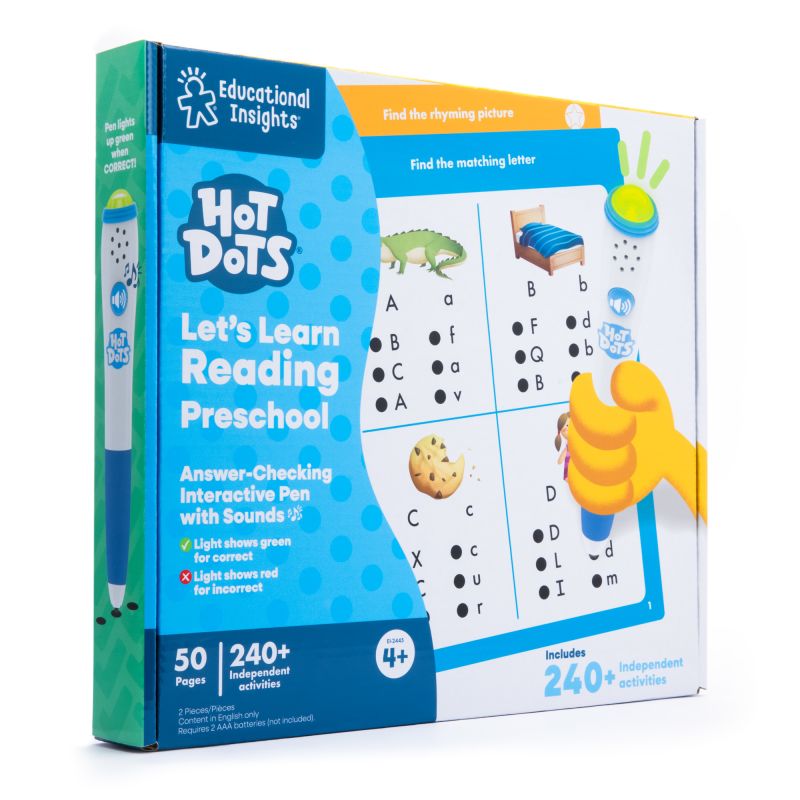 Hot Dots® Let'S Learn Pre-K Reading!