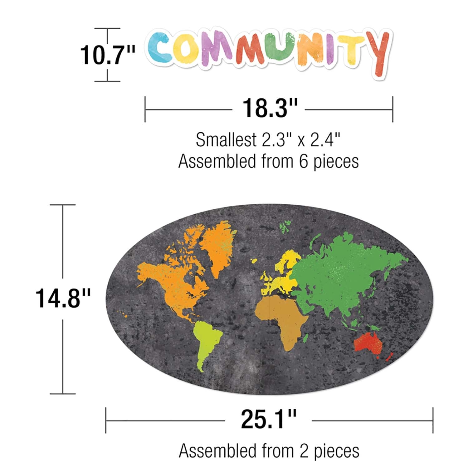 All Are Welcome Our Strength Is Our Diversity Bulletin Board Set