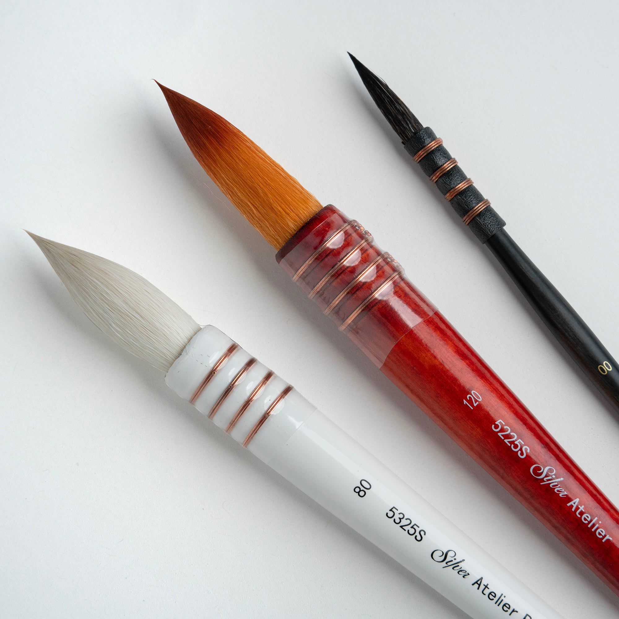 Atelier Quills Small, 3 Brushes