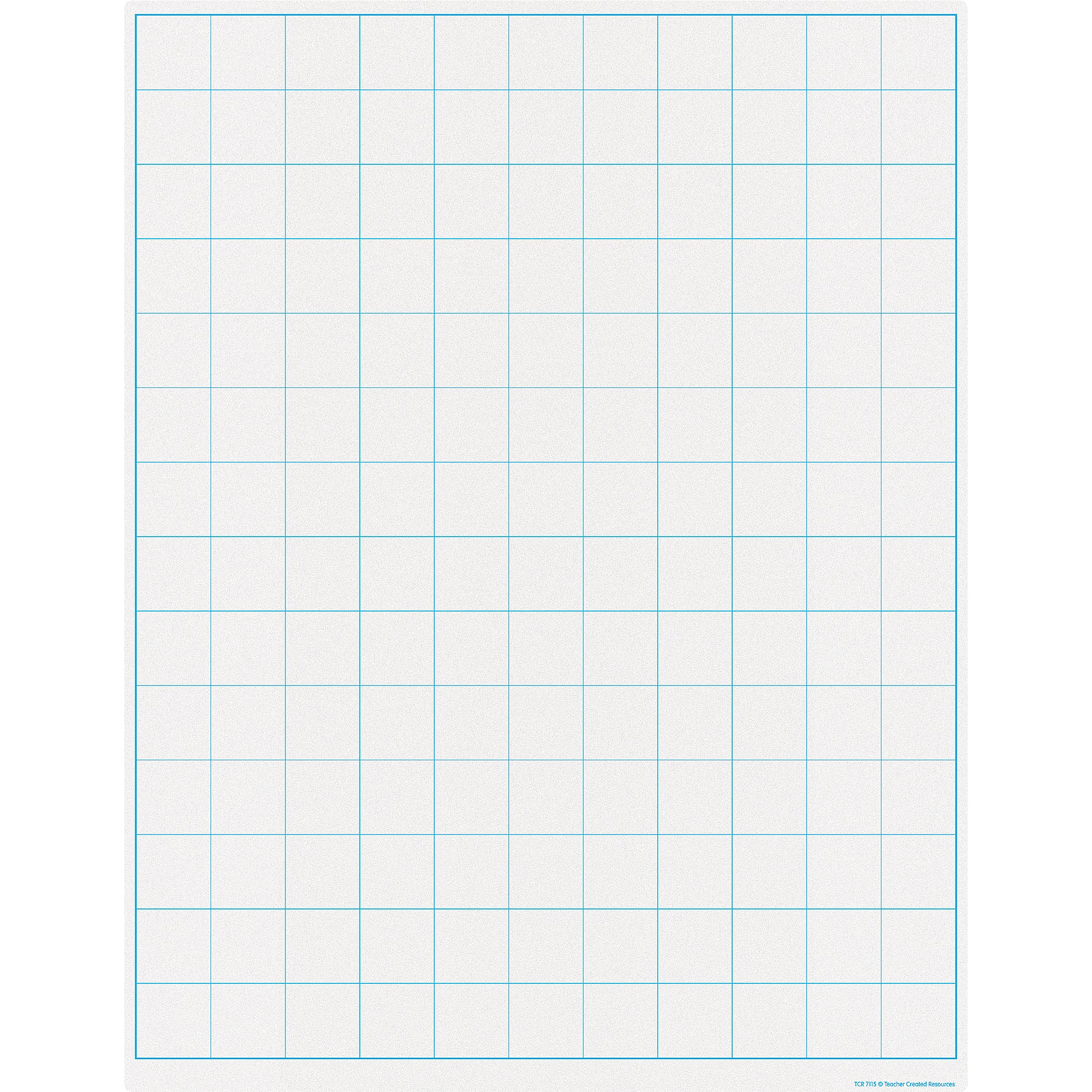 Graphing Grid 1-1/2 Inch Squares Write-on/Wipe-off Chart