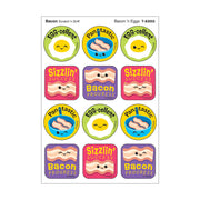 Bacon 'n Eggs, Bacon Scent Scratch 'n Sniff Stinky Stickers®, Pack of 48