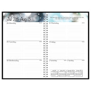 Academic Weekly Assignment Book, Black