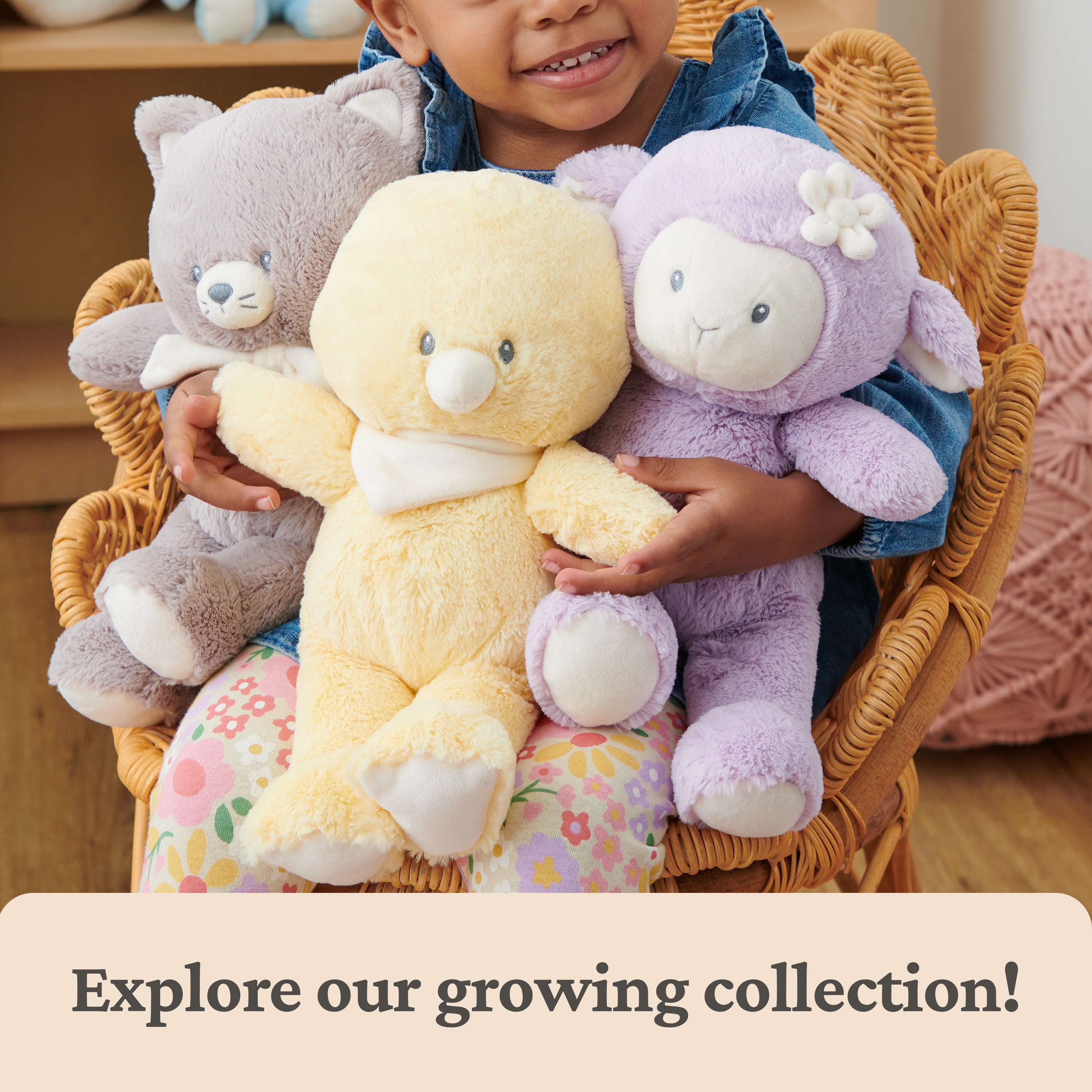 Baby GUND Sustainable Teddy Bear Plush, Stuffed Animal Made from Recycled Materials, Gift for Babies and Newborns, Brown, 13”