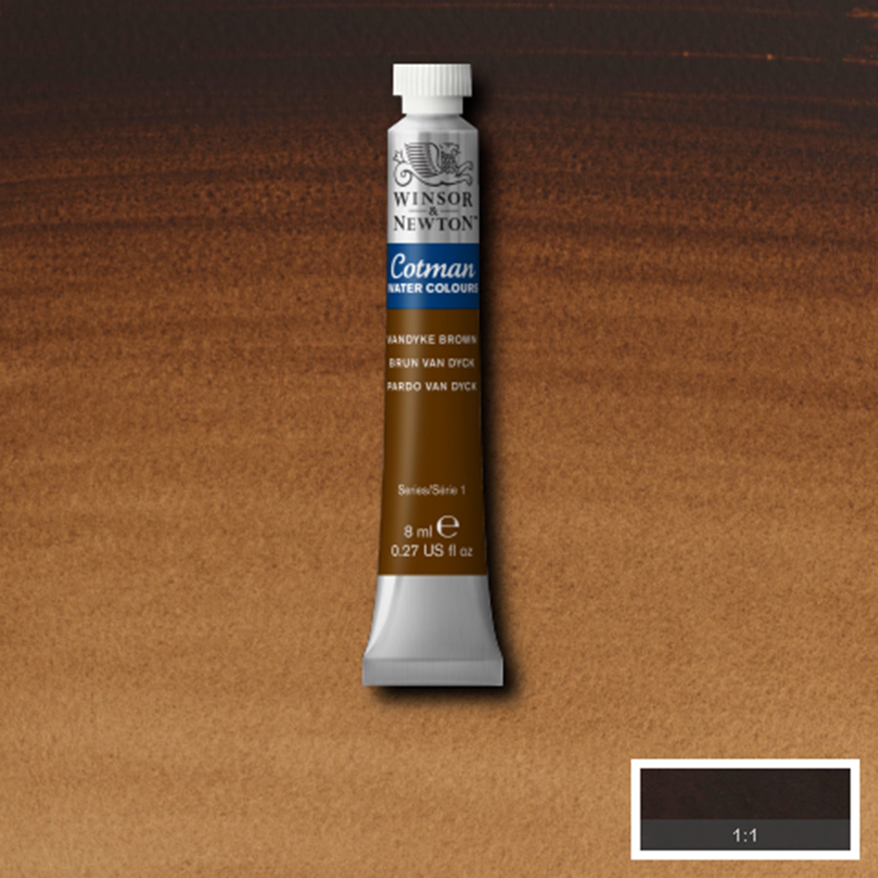 CWC 8ml tube - Vandyke Brown