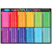 Smart Poly™ Learning Mat, 12" x 17", Double-Sided, Multiplication
