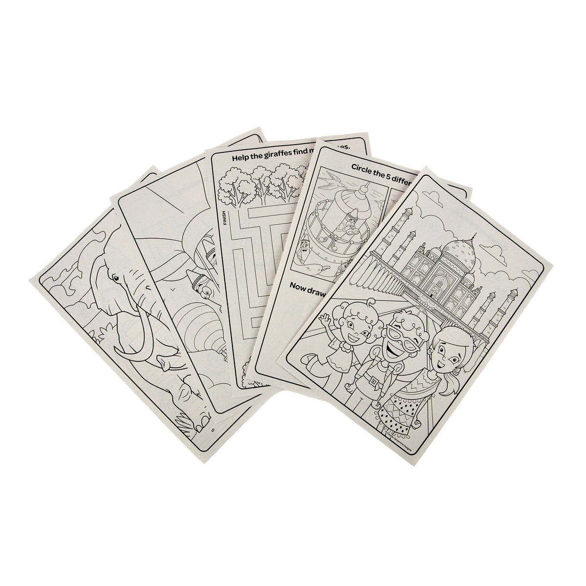 WORLD FAVORITE COLORS COLORING BOOK