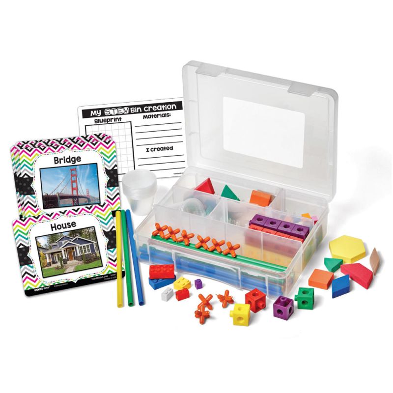 Stem Bins Single Learn and Play Pack, Set of 4