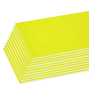 FOAM BOARD FLUOR. YELLOW SINGLE