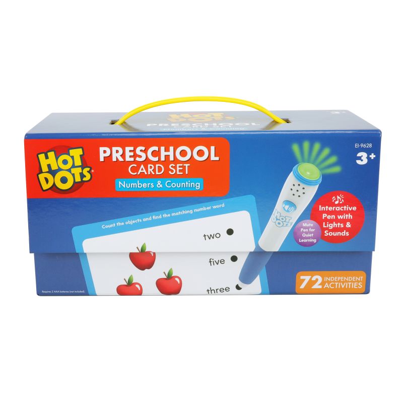 Hot Dots® Preschool Card Set: Numbers & Counting