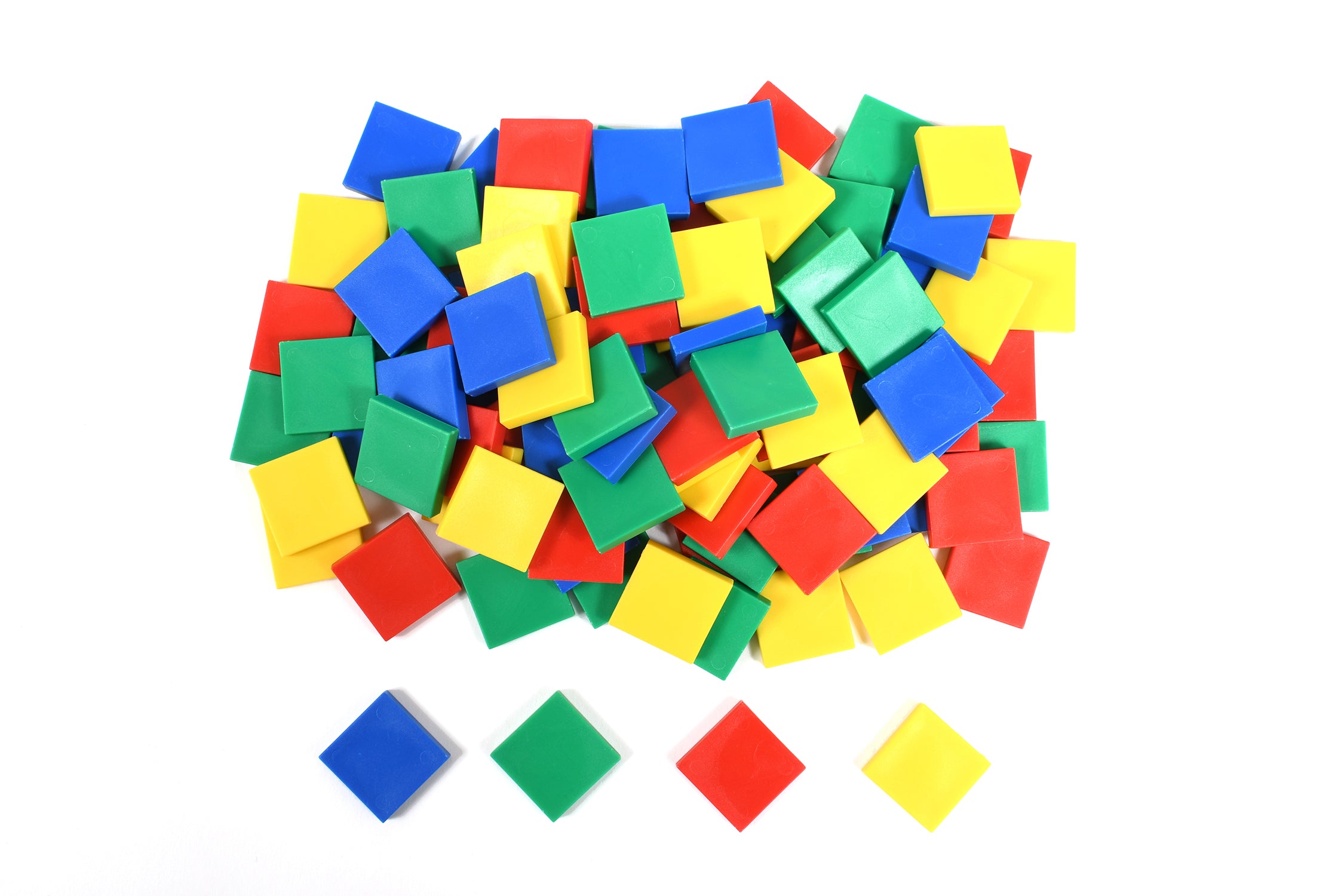 Color Tiles - Mini Jar - Set of 100