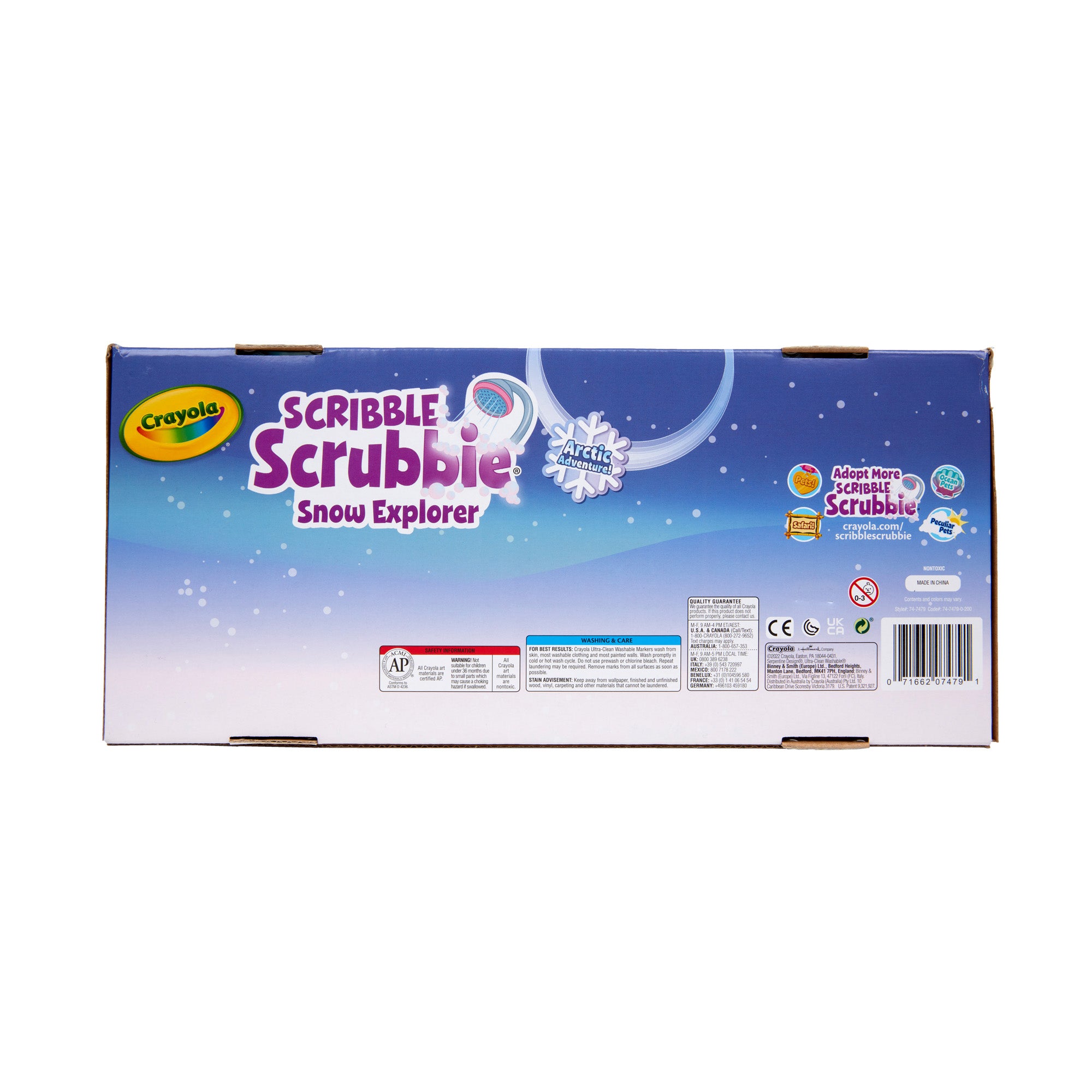 Scribble Scrubbie Pets Arctic Snow Explorer
