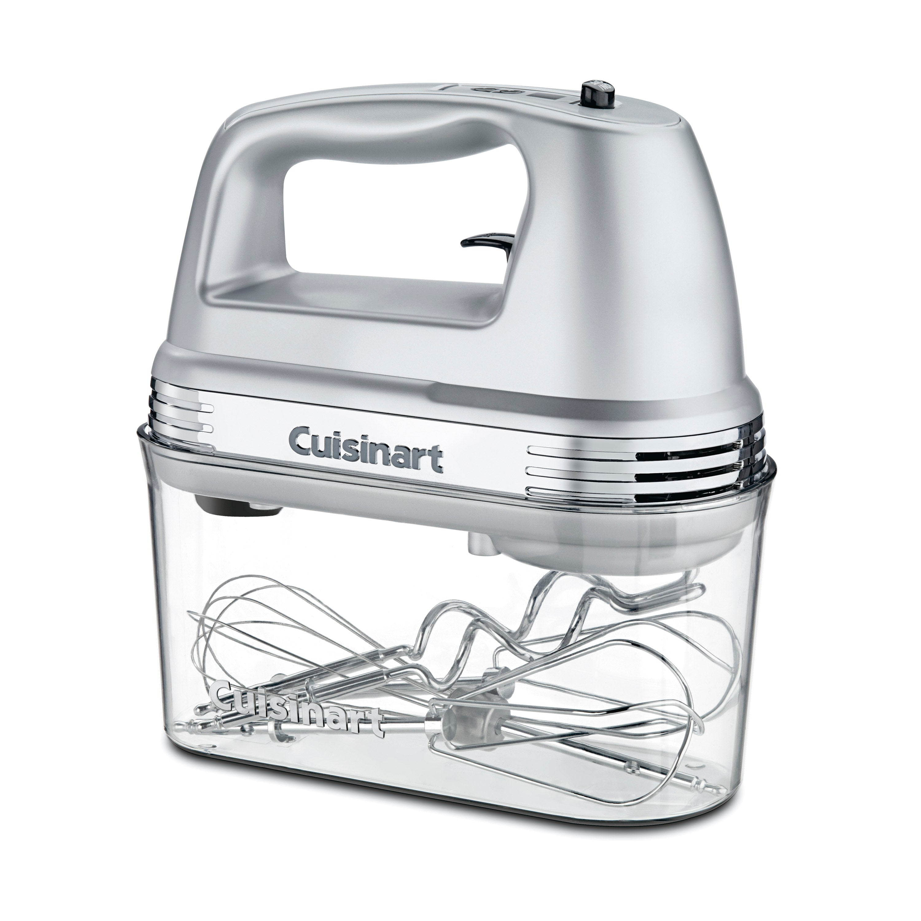 Power Advantage PLUS 9 Speed Hand Mixer with Storage Case - Brushed Chrome