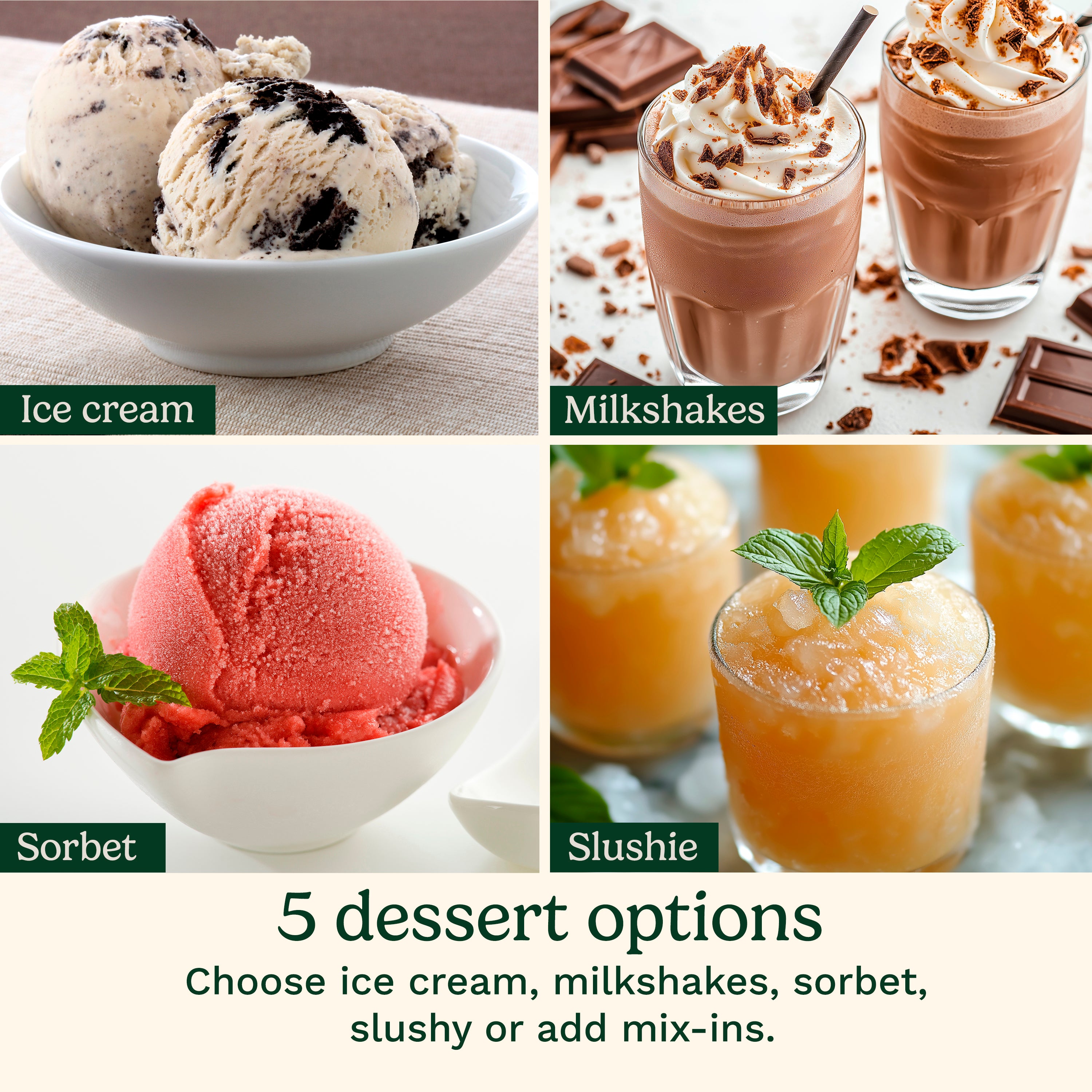 FastFreeze™ Ice Cream Maker