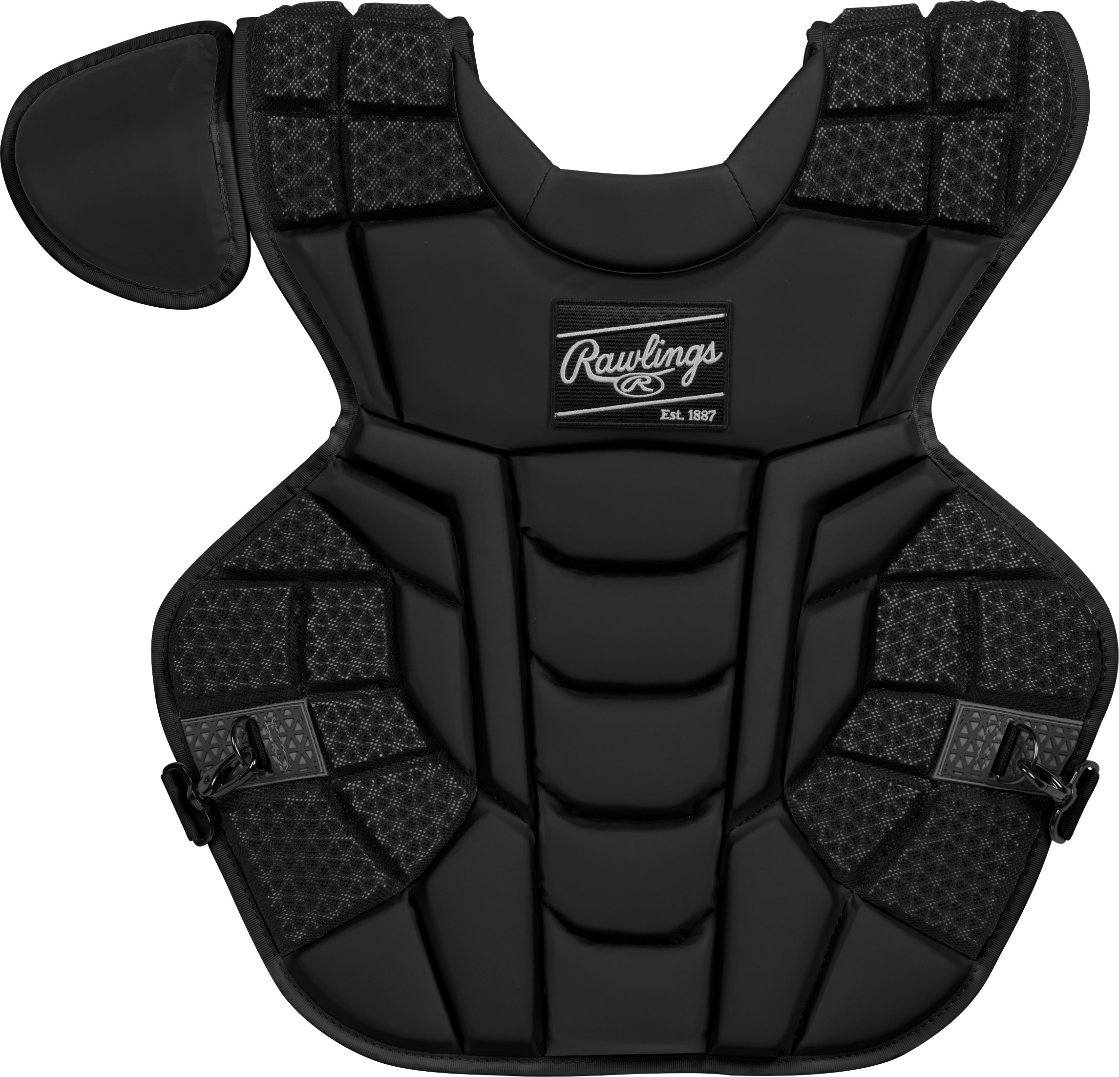 Rawlings Mach Adult Chest Protector - Black/Black