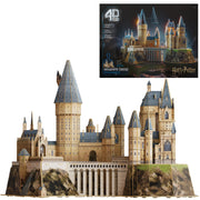 4D Build, Harry Potter Hogwarts Castle 3D Model Kit, Harry Potter Collectibles & Desk Decor, Adult Puzzle, Building Toys, 209 Pieces, 3D Puzzles for Ages 12 & Up