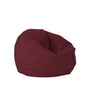 30" Round Vinyl Bean Bag - Bordeaux