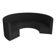 Pro Series Tallback S Curve Chairs 12" Seat Height, 4-Piece Set - Black