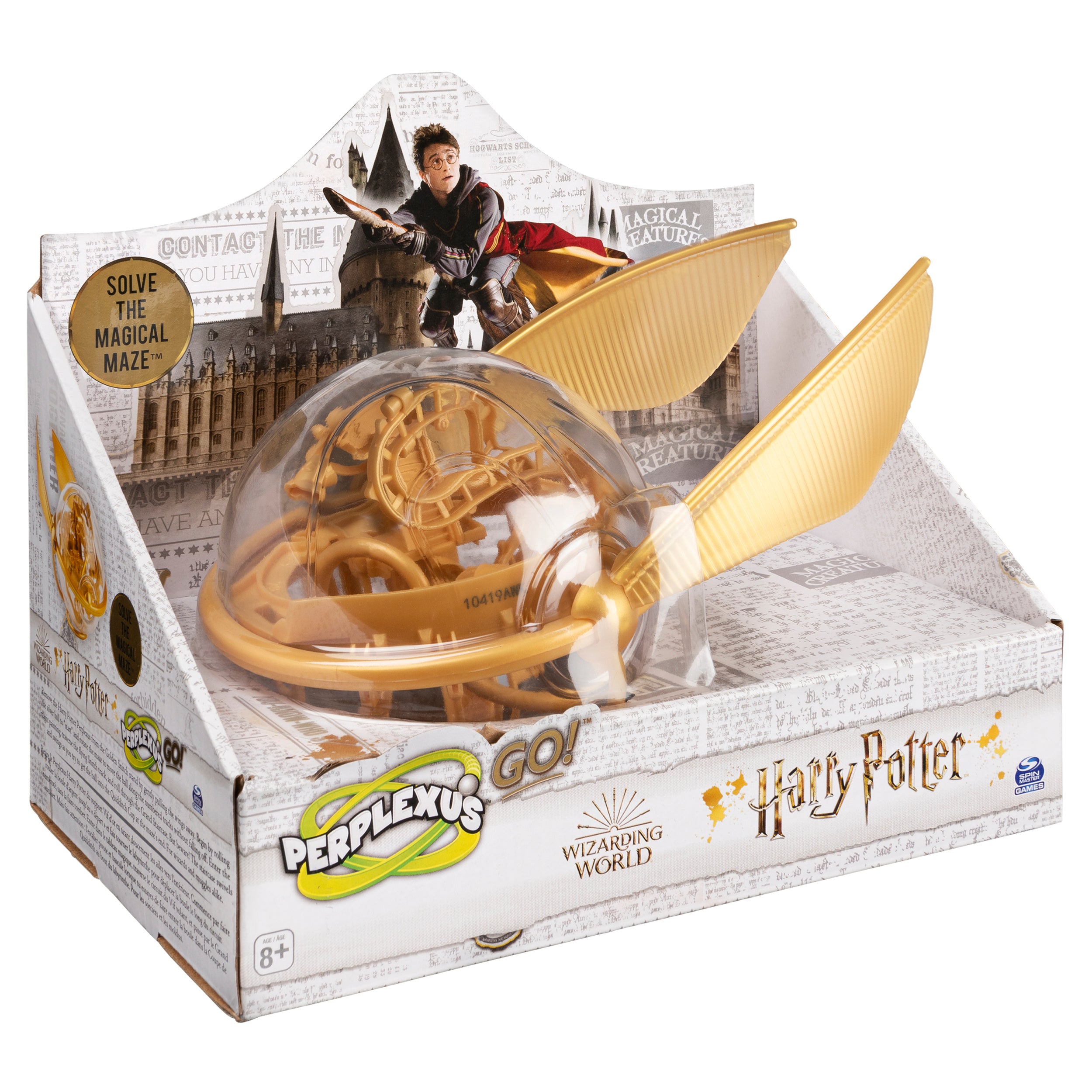 Harry Potter Perplexus Go 3D Maze Game, Puzzle Maze Ball for Adults and Kids Ages 8 and up