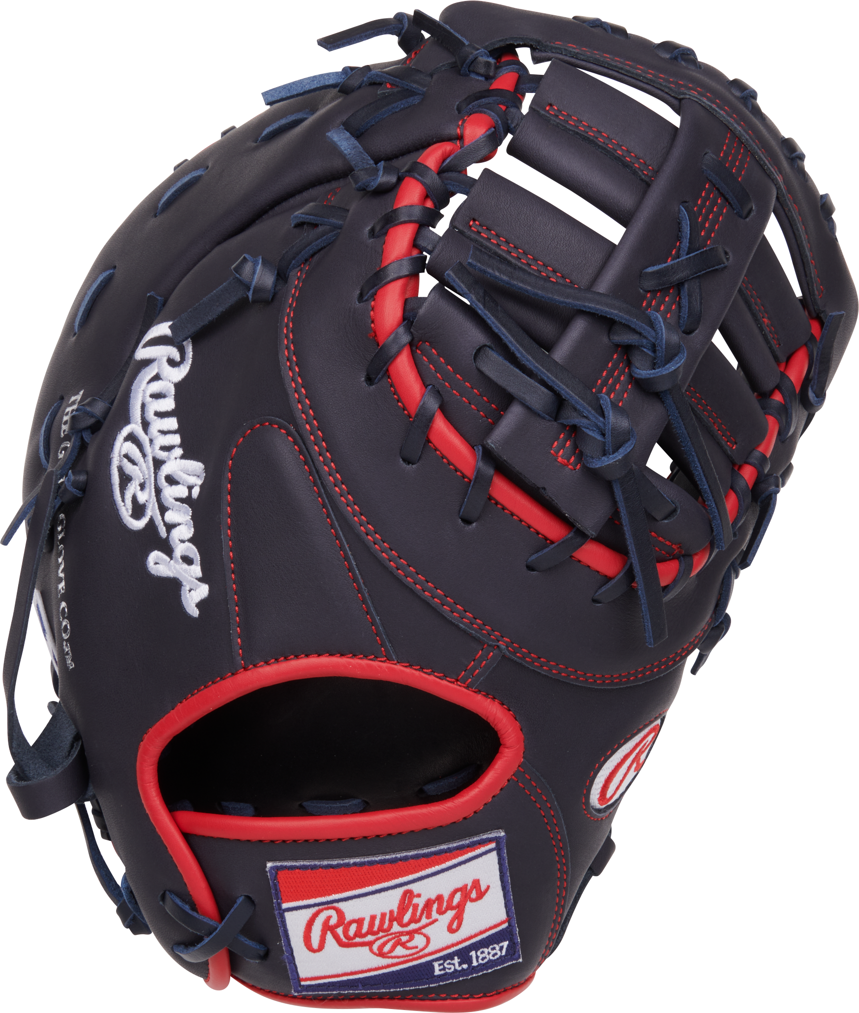 Rawlings Nxt Series First Base Mitt 12.25-Inch Baseball Glove - Right Hand Thrower - Navy