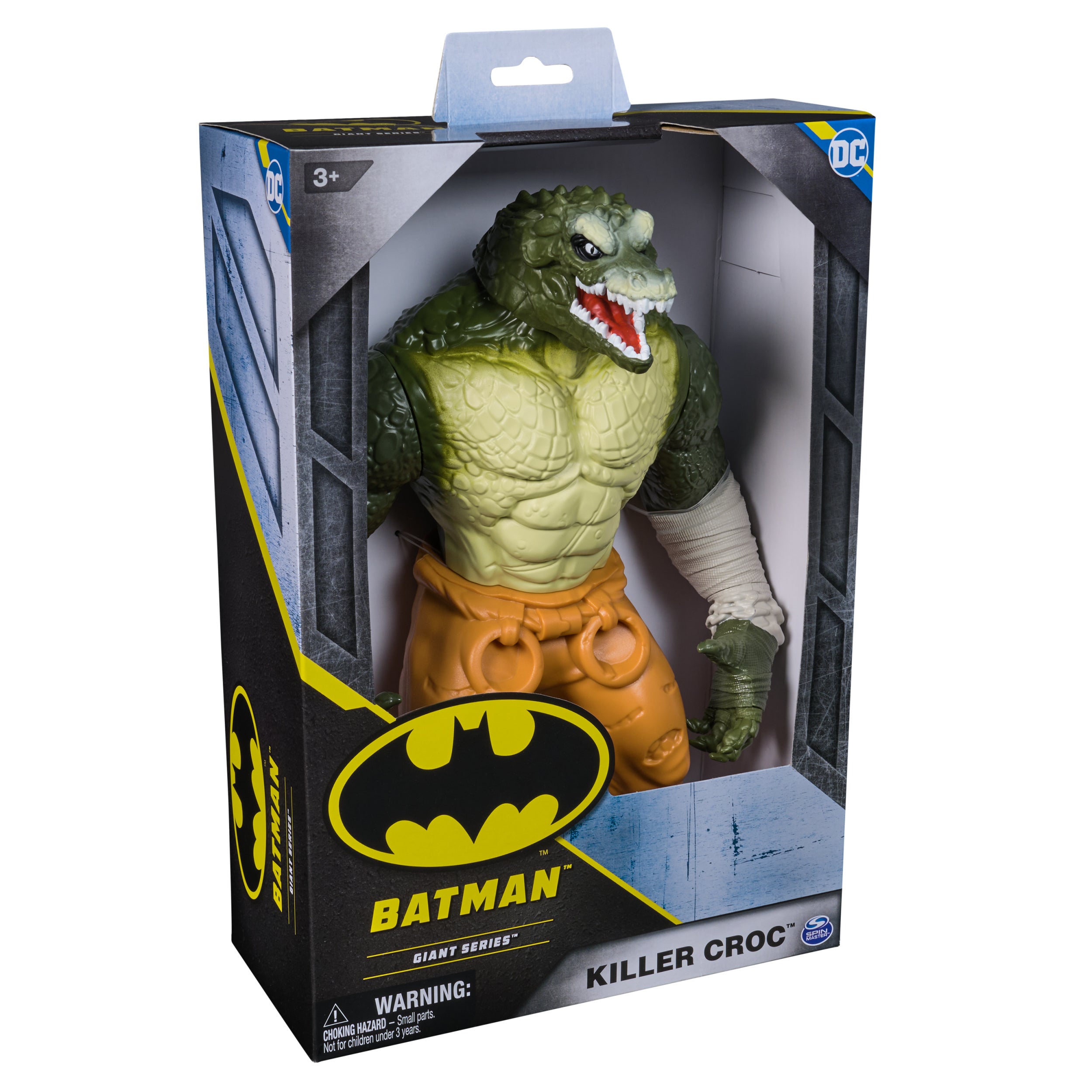DC Comics, Batman Giant Series Killer Croc Action Figure, 12-inch Super Hero Collectible Kids Toys for Boys and Girls Ages 3 and Up