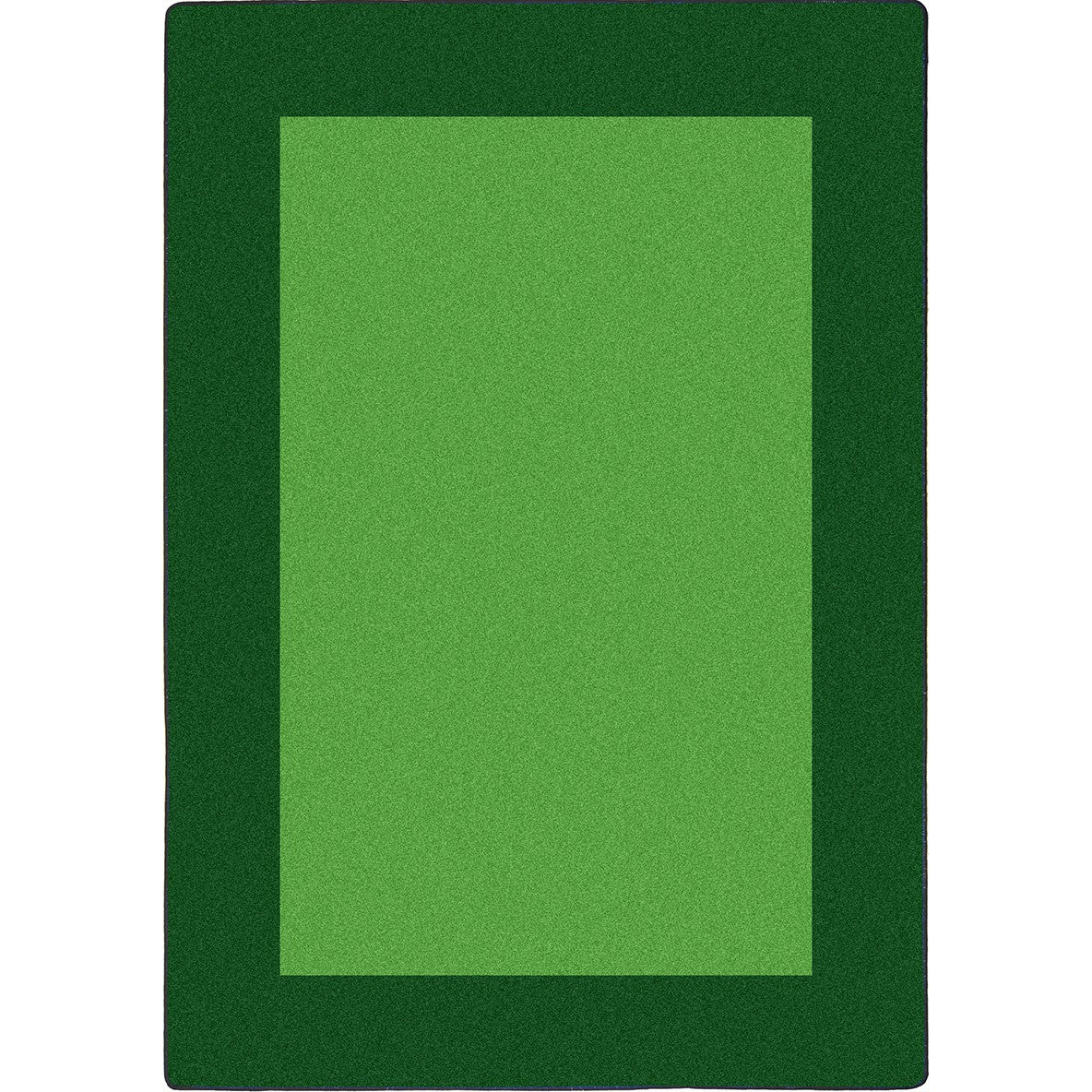 All Around 10'9" x 13'2" area rug in color Green