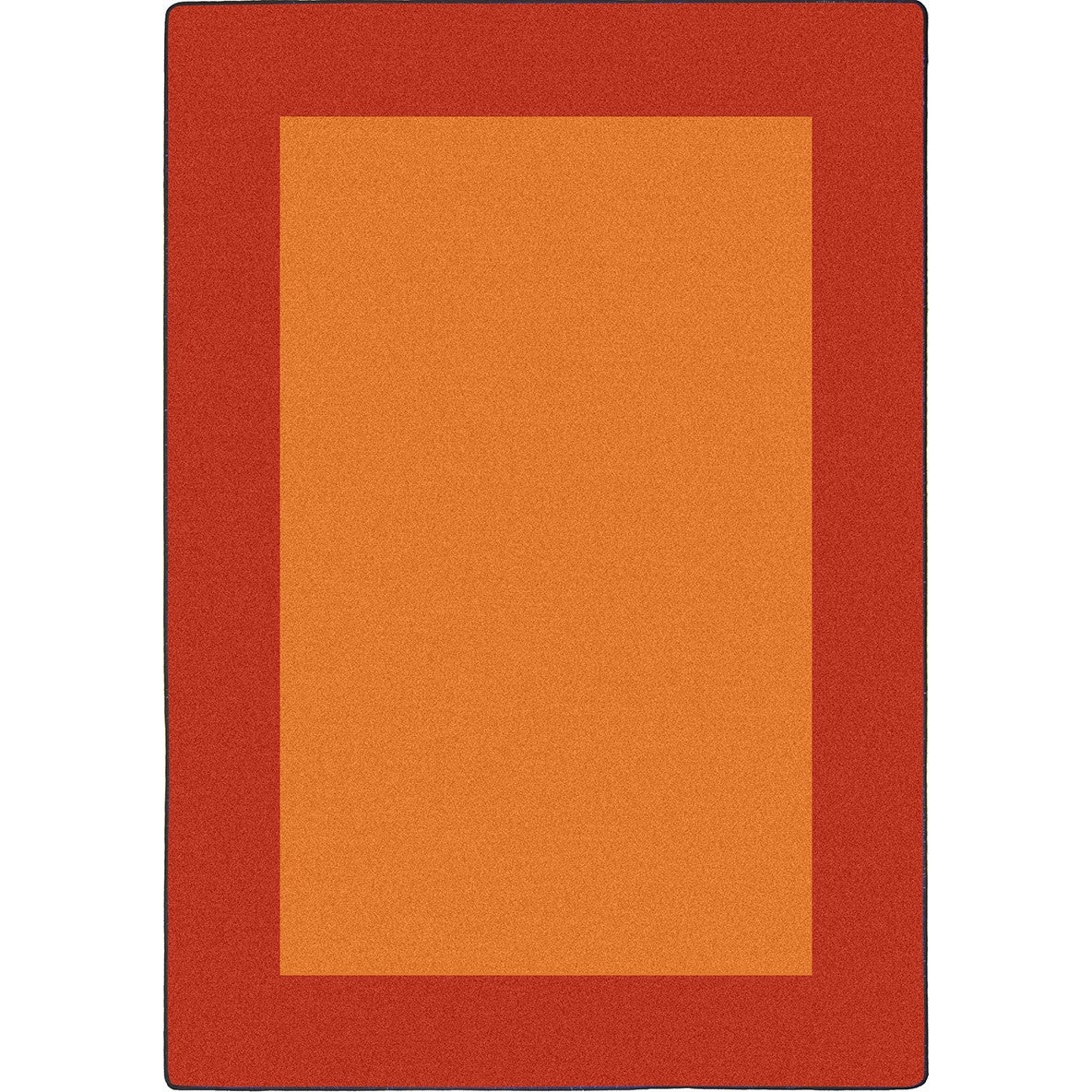All Around 10'9" x 13'2" area rug in color Orange