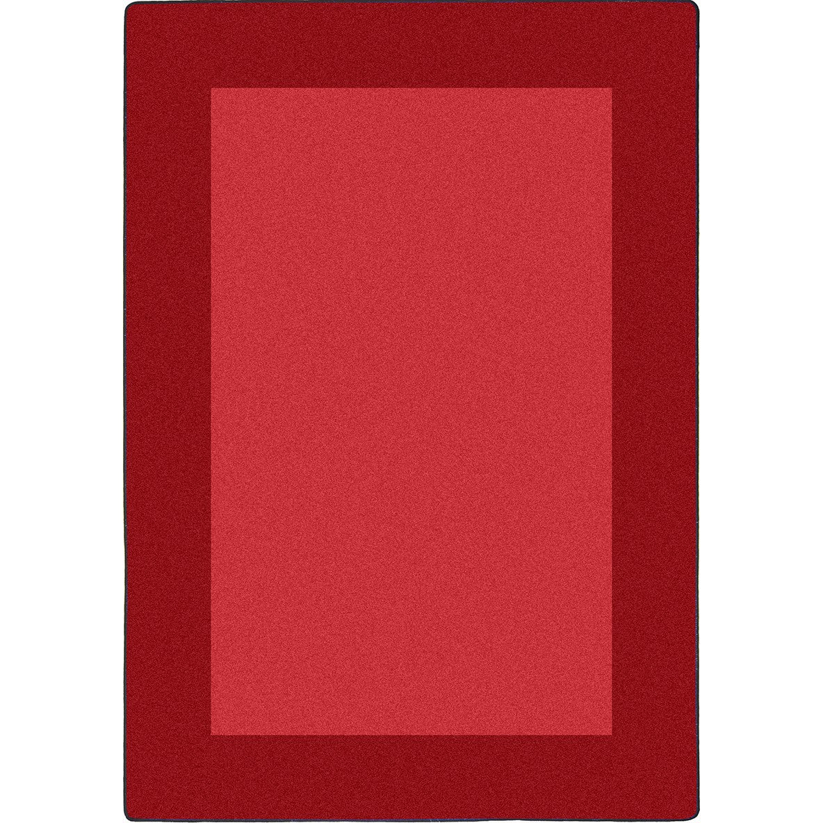 All Around 10'9" x 13'2" area rug in color Red