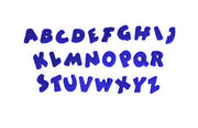 Easymount Alphabet (26) Blue