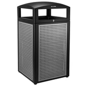 Alpine Industries Rugged 40-Gallon All-Weather Trash Containers with Steel Panels